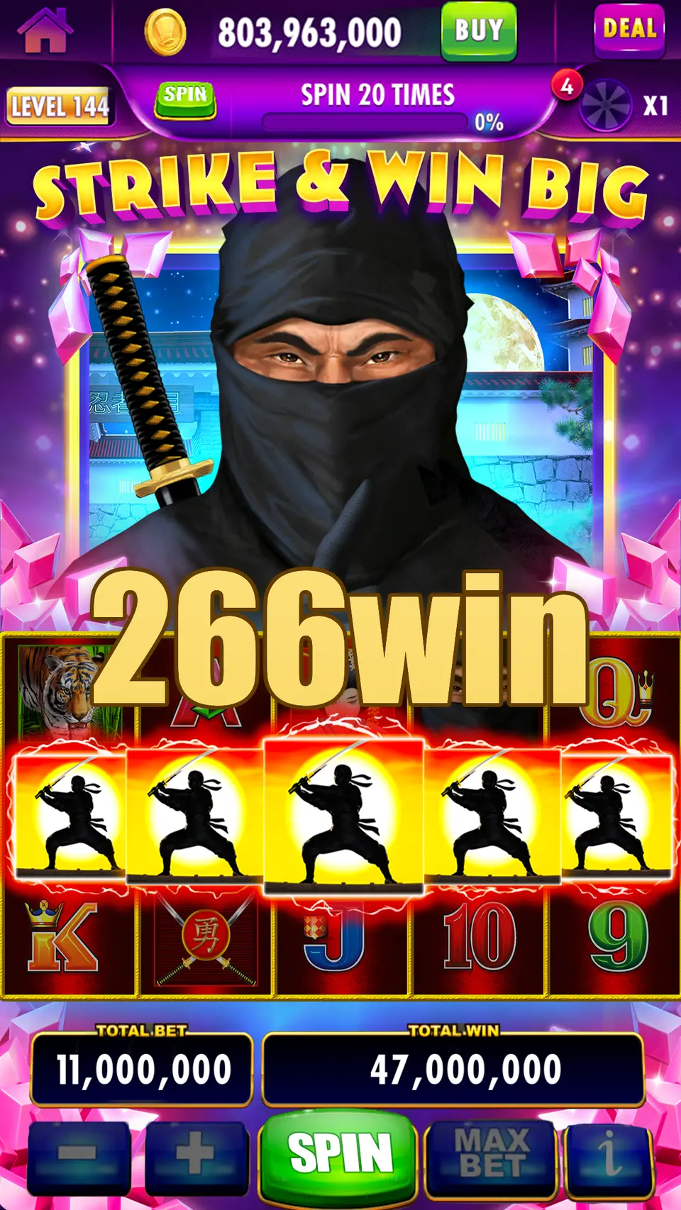 266win Capturas de tela Oficial APK